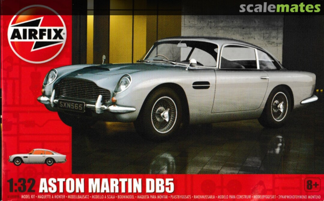 Boxart Aston Martin DB5 A50089B Airfix Boxart Aston Martin DB5 A50089B Airfix