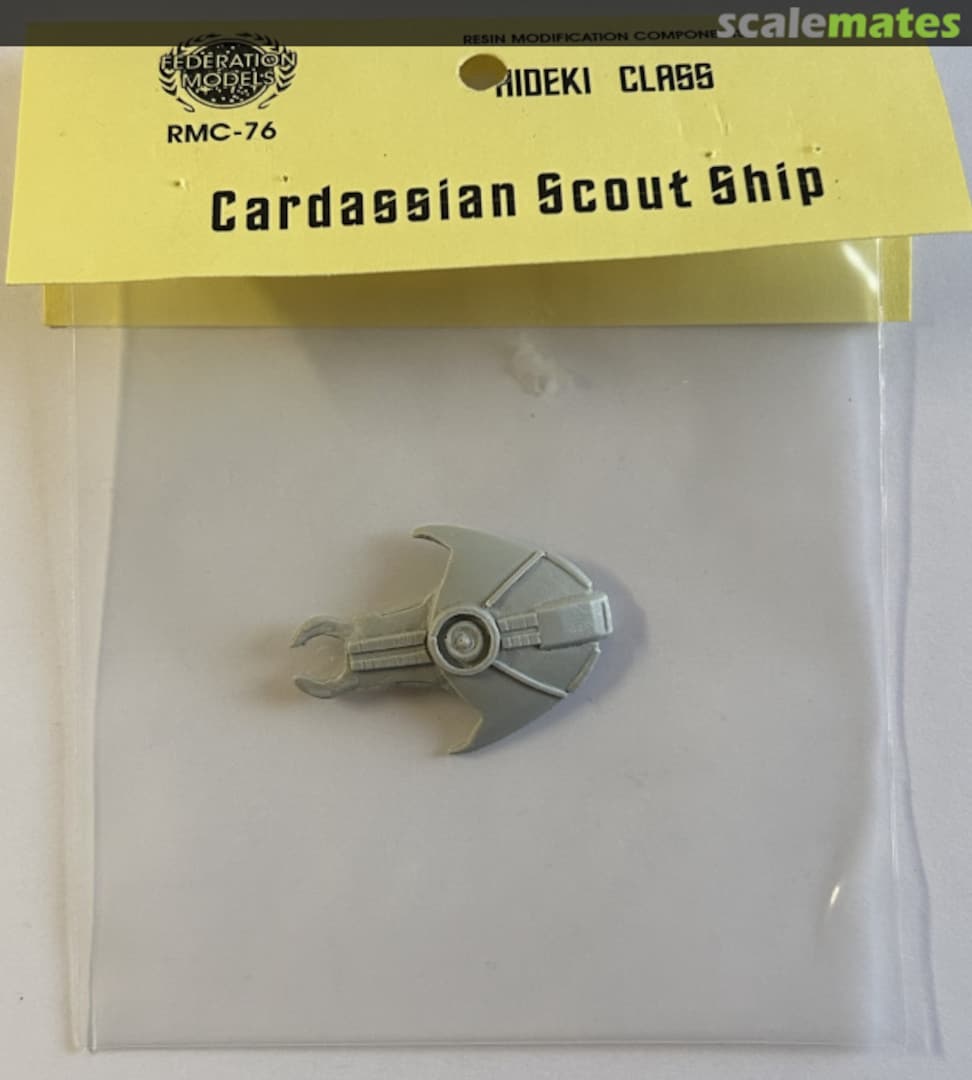 Boxart Cardassian Scout Ship RMC-76 Federation Models