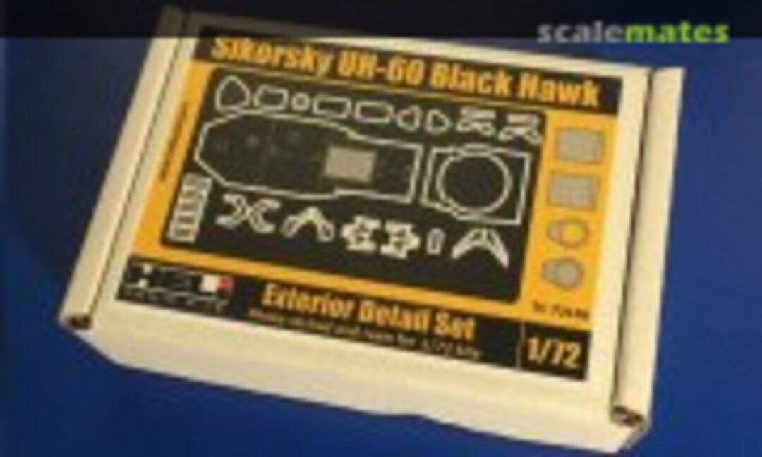 1:72 Sikorsky UH-60 Black Hawk Exterior Detail Set (HELI Resin Kits TC72136) TC72136