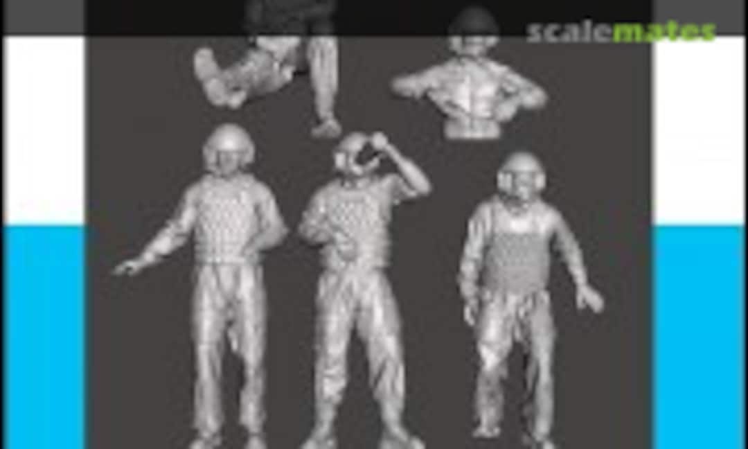 1:87 Modern US Tank Crew (Mironious Models MM87703) MM87703