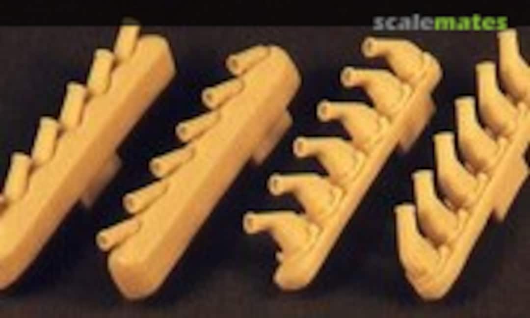 1:48 P-51B/C Mustang Detailed Exhausts (Ultracast 48026)