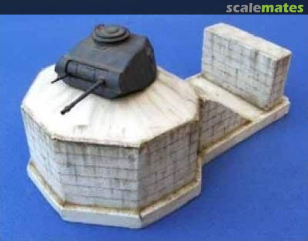 Boxart Atlantic Wall Bunker Tobruk B019 MK35 Boxart Atlantic Wall Bunker Tobruk B019 MK35