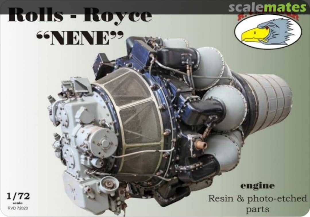 Boxart Rolls-Royce "Nene" RVD 72020 R.V.Aircraft Boxart Rolls-Royce "Nene" RVD 72020 R.V.Aircraft