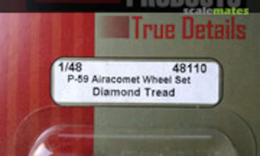 1:48 P-59 Airacomet Wheel Set (True Details 48110) 48110