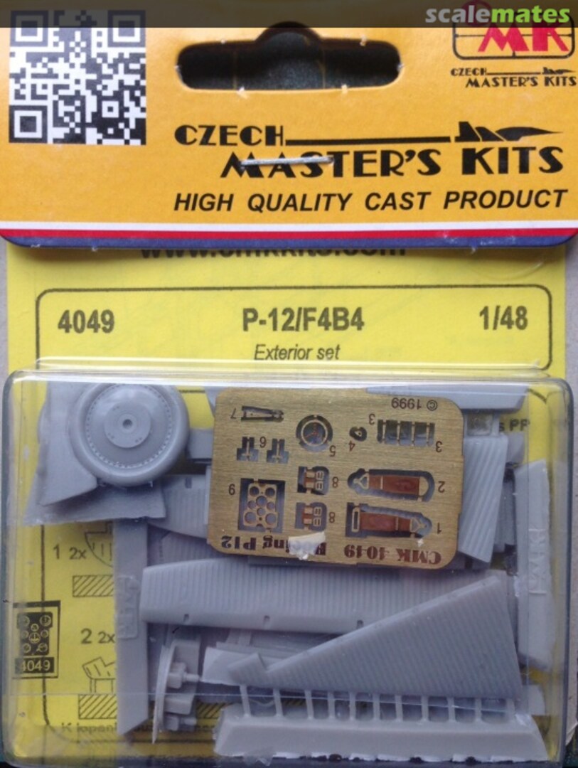 Boxart P-12 / F4B4 Exterior Set 4049 CMK