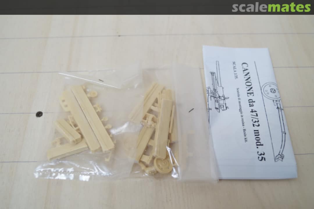 Contents Skoda Cannone 47mm/32 Mod. 35 R067 CRIEL.MODEL Contents Skoda Cannone 47mm/32 Mod. 35 R067 CRIEL.MODEL