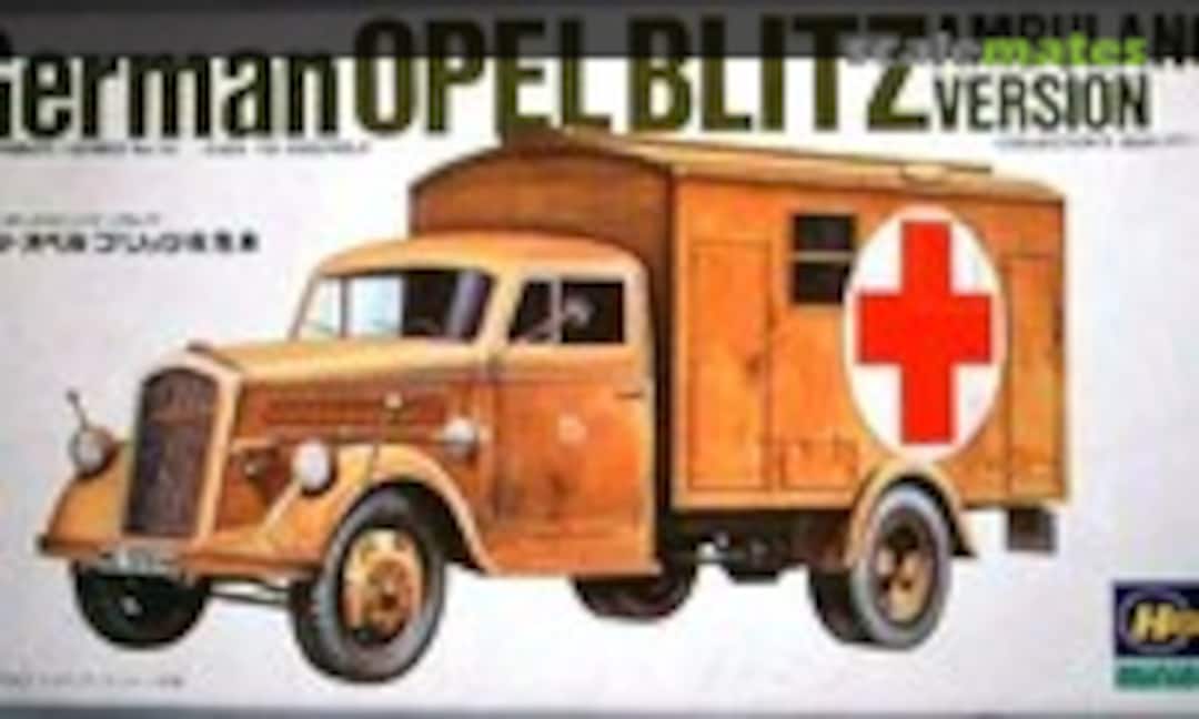 1:72 Opel Blitz Ambulance Version (Hasegawa MB-115)