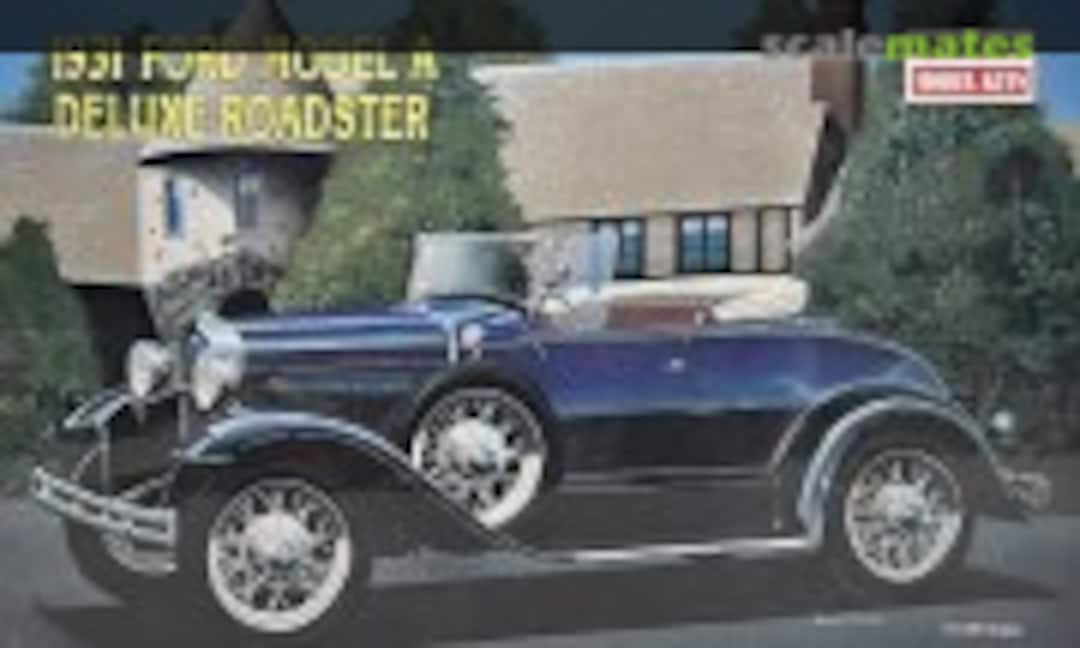 1:16 1931 Ford Model A Deluxe Roadster (Minicraft Model Kits 11221)