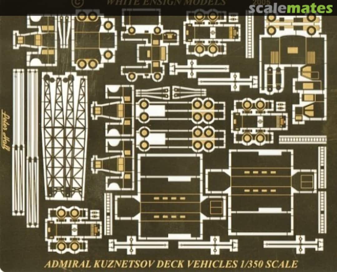 Boxart Admiral Kuznetsov - Deck Vehicles PE 3581 White Ensign Models
