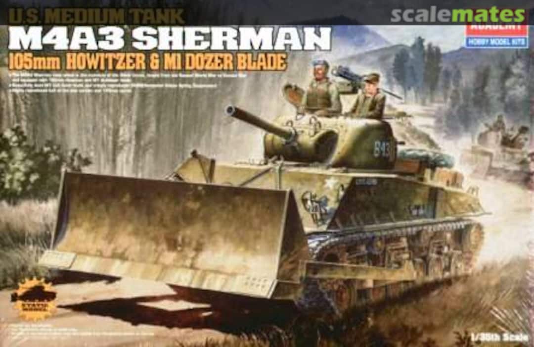 Boxart M4A3 Sherman 13207 Academy Boxart M4A3 Sherman 13207 Academy