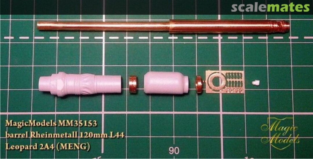 Boxart Barrel Rheinmetall Rh 120mm L/44 for Leopard 2A4 MM35153 Magic Models Boxart Barrel Rheinmetall Rh 120mm L/44 for Leopard 2A4 MM35153 Magic Models