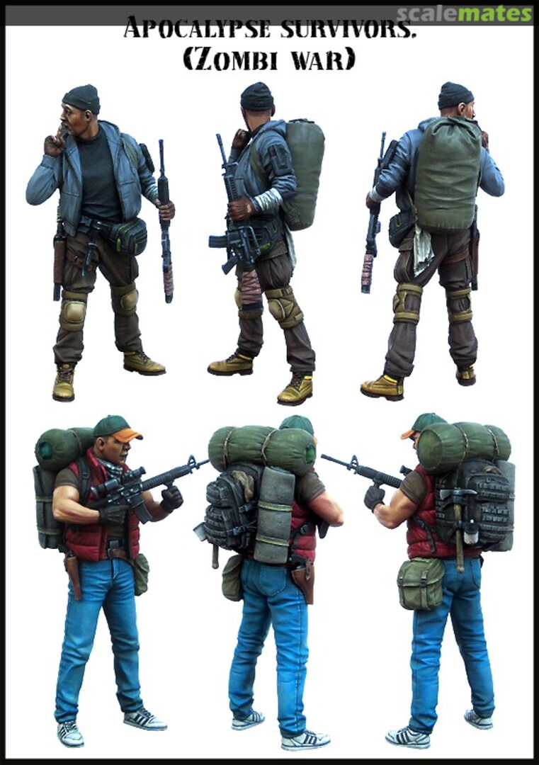 Boxart Apokalypse survivors EM-35143 Evolution Miniatures