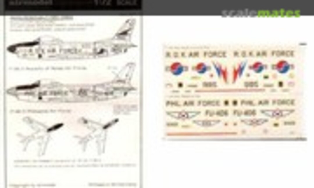 1:72 North American F-86D Sabre Dog (Airmodel 221-1) 221-1