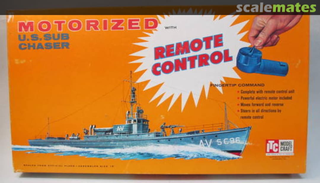 Boxart U.S. Sub Chaser 3649-1-398 ITC Boxart U.S. Sub Chaser 3649-1-398 ITC