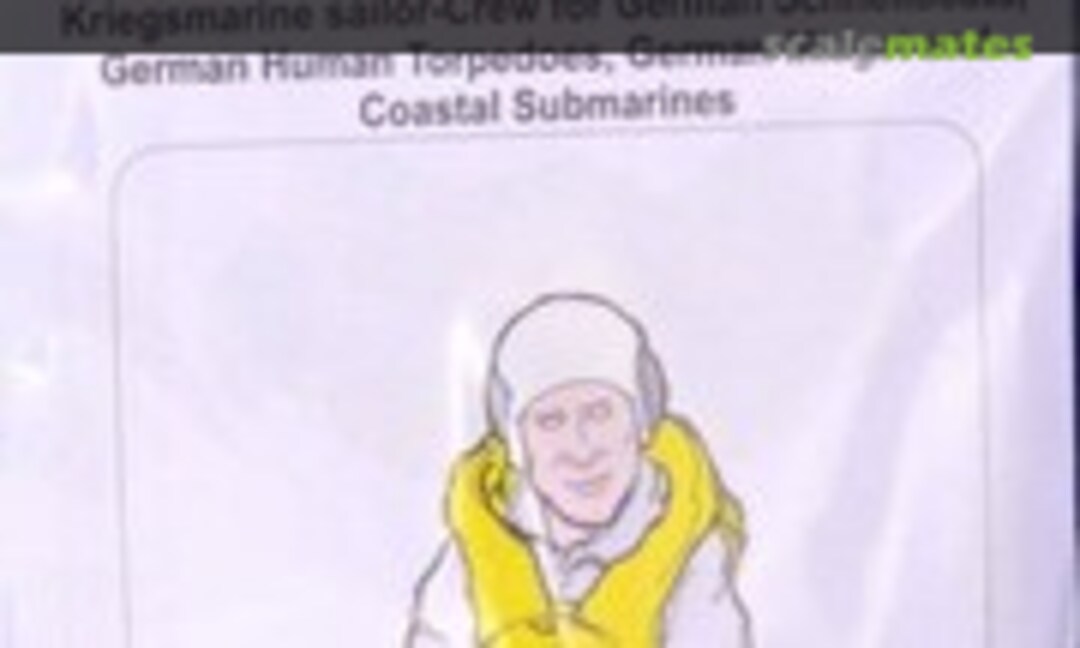 1:35 Kriegsmarine sailor-crew for German schnellboats, German Human Torpedoes, German midget and coastal (Aerobonus 350 003) 350 003