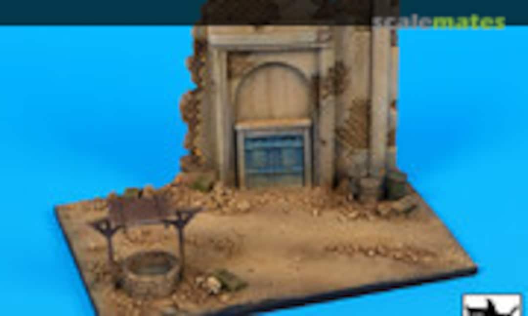 1:72 House ruin with well base (Black Dog D72054)