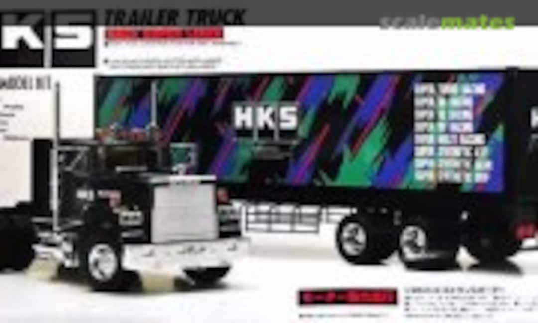 1:28 HKS Mack Super Liner Trailer Truck (IMAI B-2393-4800)