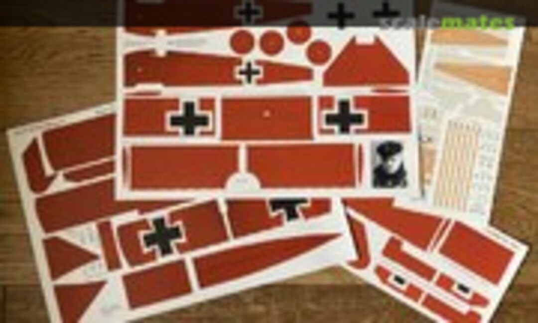 1:24 Fokker DR.I 425/17 Rittmeister Manfred von Richthofen (final version) (Aviattic ATT24022) ATT24022