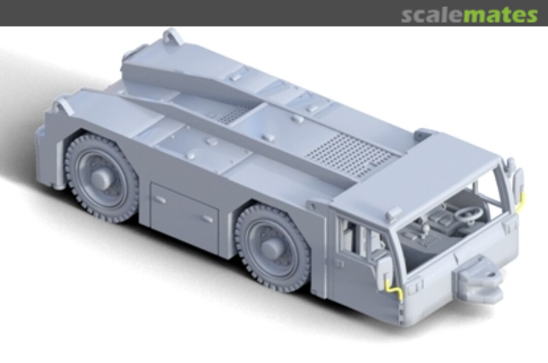 Boxart Schopf F210 Towbar pushback truck RGSE-19 Rocast Scale Model Details Boxart Schopf F210 Towbar pushback truck RGSE-19 Rocast Scale Model Details