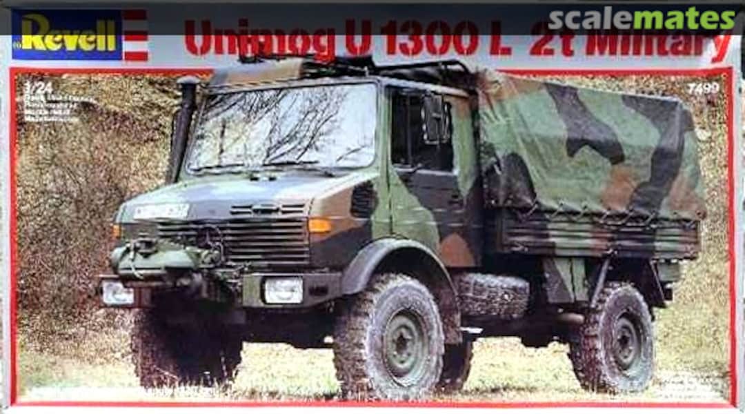 Boxart Unimog U 1300 L 2t Military 7499 Revell Boxart Unimog U 1300 L 2t Military 7499 Revell