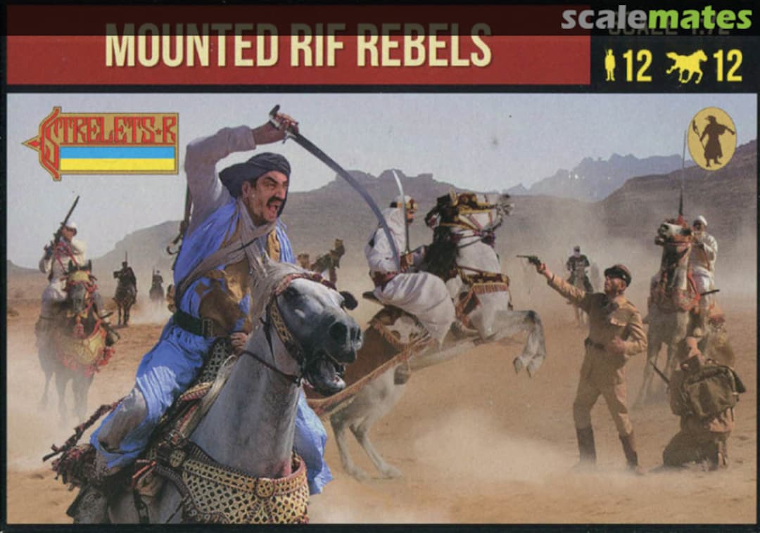 Boxart Mounted Rif Rebels 190 Strelets-R Boxart Mounted Rif Rebels 190 Strelets-R