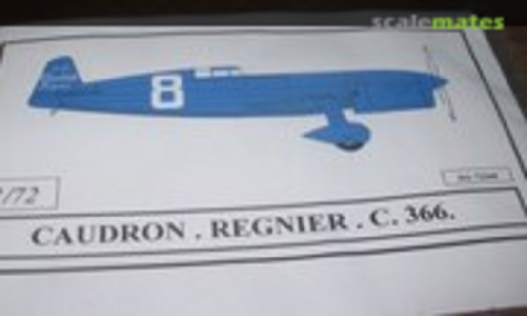 1:72 Caudron Regnier C.366 (Dujin DA 72268)