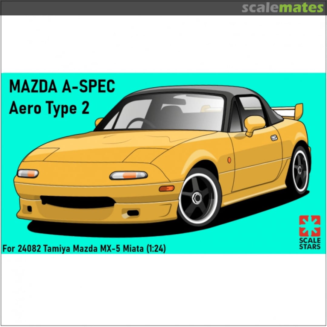 Boxart Body kit A-SPEC AERO(type2) for MAZDA MX5 S124-114 Scale Stars Boxart Body kit A-SPEC AERO(type2) for MAZDA MX5 S124-114 Scale Stars