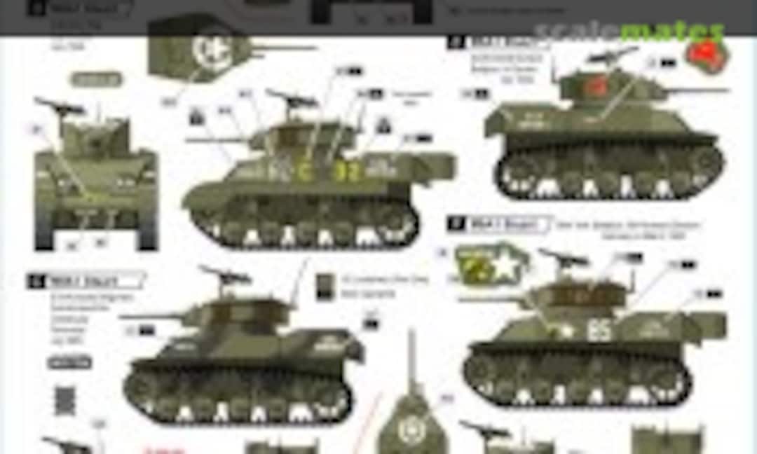 1:48 M5A1 Stuart (Star Decals 48-B1023) 48-B1023