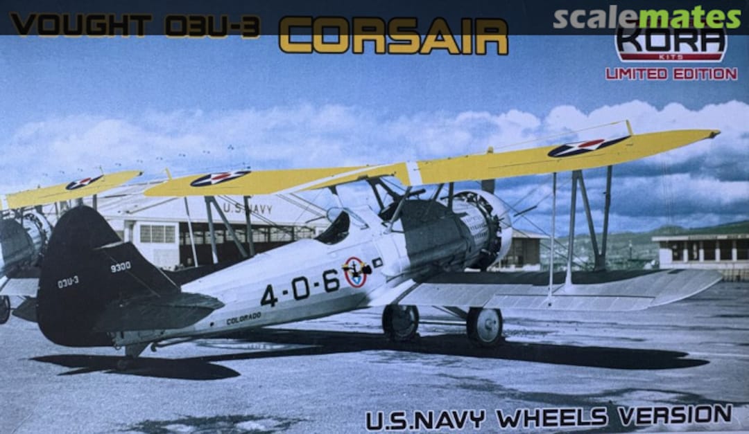 Boxart Vought O3U-3 Corsair KPK72208 Kora Models Boxart Vought O3U-3 Corsair KPK72208 Kora Models