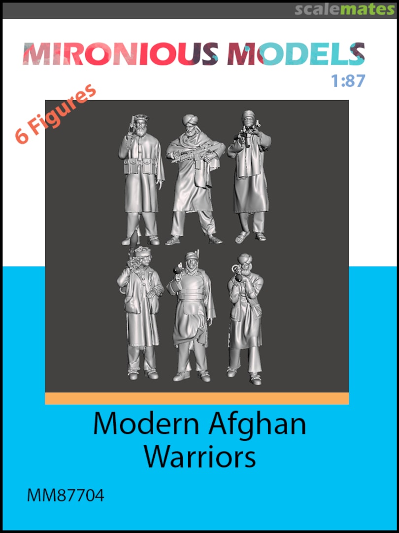 Boxart Modern Afghan Warriors MM87704 Mironious Models Boxart Modern Afghan Warriors MM87704 Mironious Models