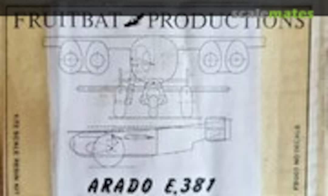 1:72 Arado E.381 (Fruitbat Productions FB003) FB003