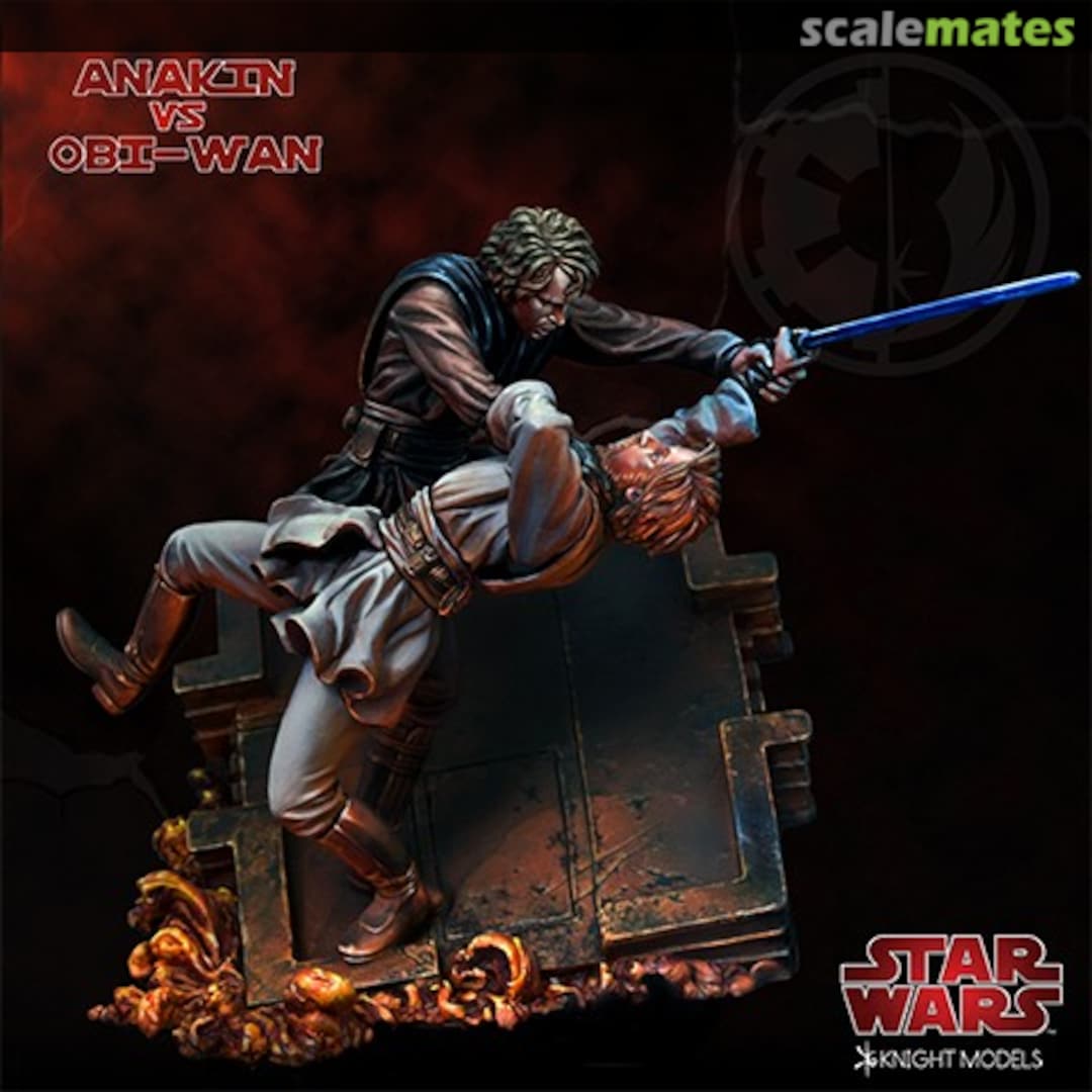 Boxart Anakin VS Obi-Wan KSTS001 Knight Models Boxart Anakin VS Obi-Wan KSTS001 Knight Models