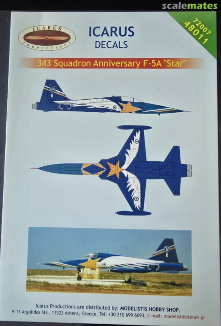Boxart F-5A "Star" 48011 Icarus Productions Boxart F-5A "Star" 48011 Icarus Productions