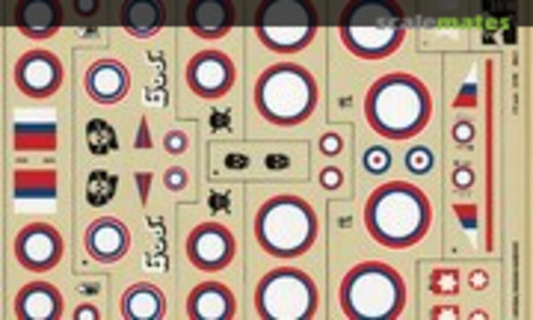 1:72 WWI Imperial Russian Markings (Blue Rider BR213) BR213