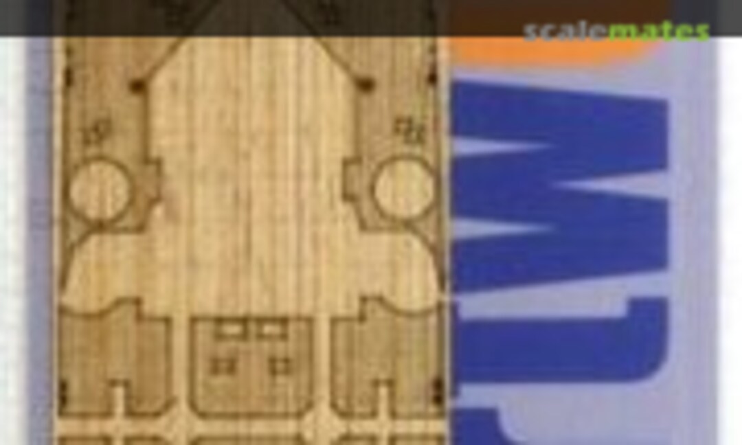 1:700 HMS Prince of Wales Wooden Deck for Tamiya kit #31615 (ArtwoxModel AW20063) AW20063