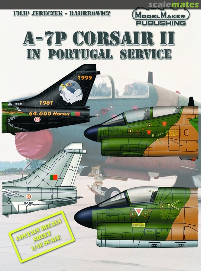 Boxart A-7P Corsair II D48062 ModelMaker Boxart A-7P Corsair II D48062 ModelMaker