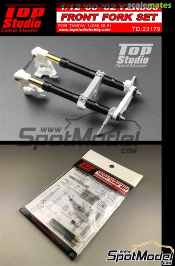 Boxart Yamaha YZR500 '00-'02 - Front Fork Set TD23179 Top Studio Boxart Yamaha YZR500 '00-'02 - Front Fork Set TD23179 Top Studio