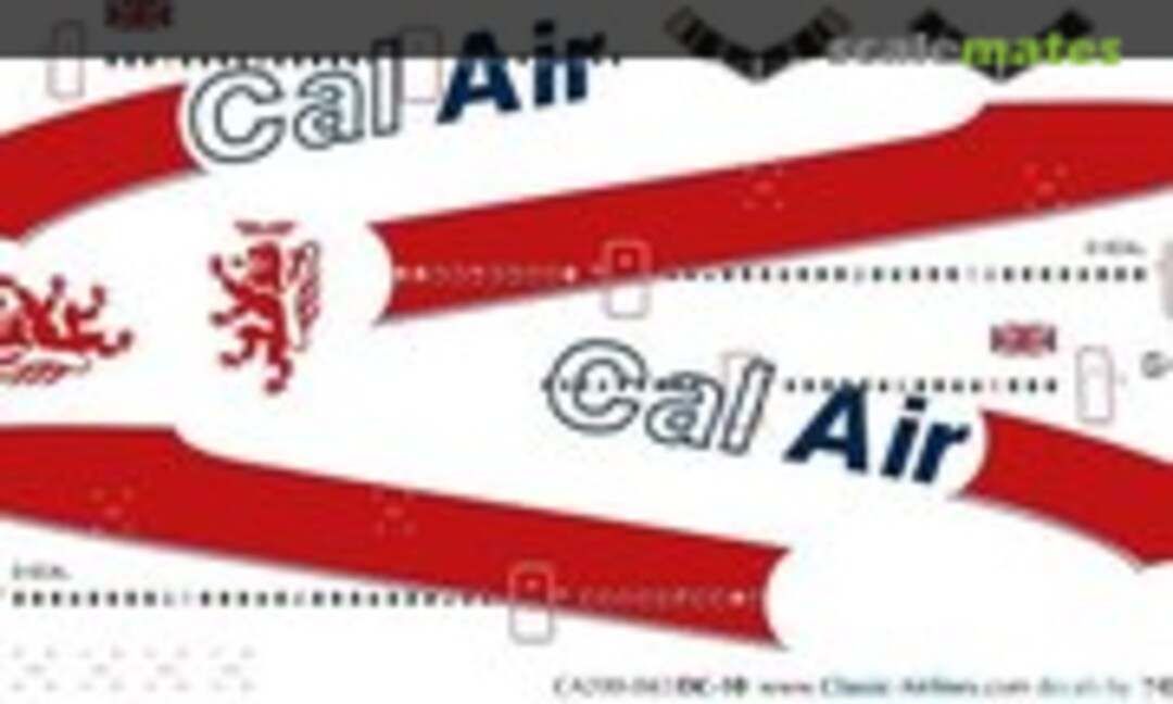 1:200 Cal Air DC10 (Classic Airlines CA200-042) CA200-042