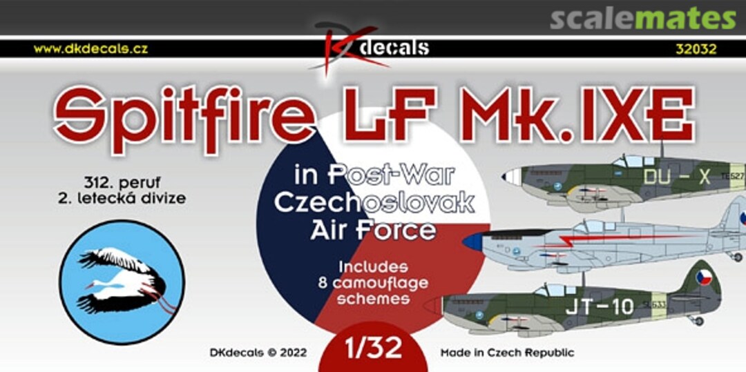 Boxart Spitfire LF Mk. IXE 32032 DK Decals Boxart Spitfire LF Mk. IXE 32032 DK Decals