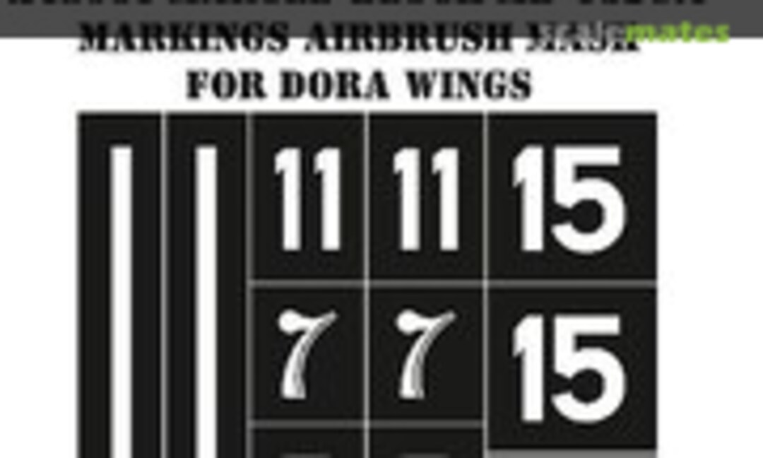 1:48 Marcel-Bloch MB-152C.1 Markings Airbrush Mask (MH Models X48061) X48061