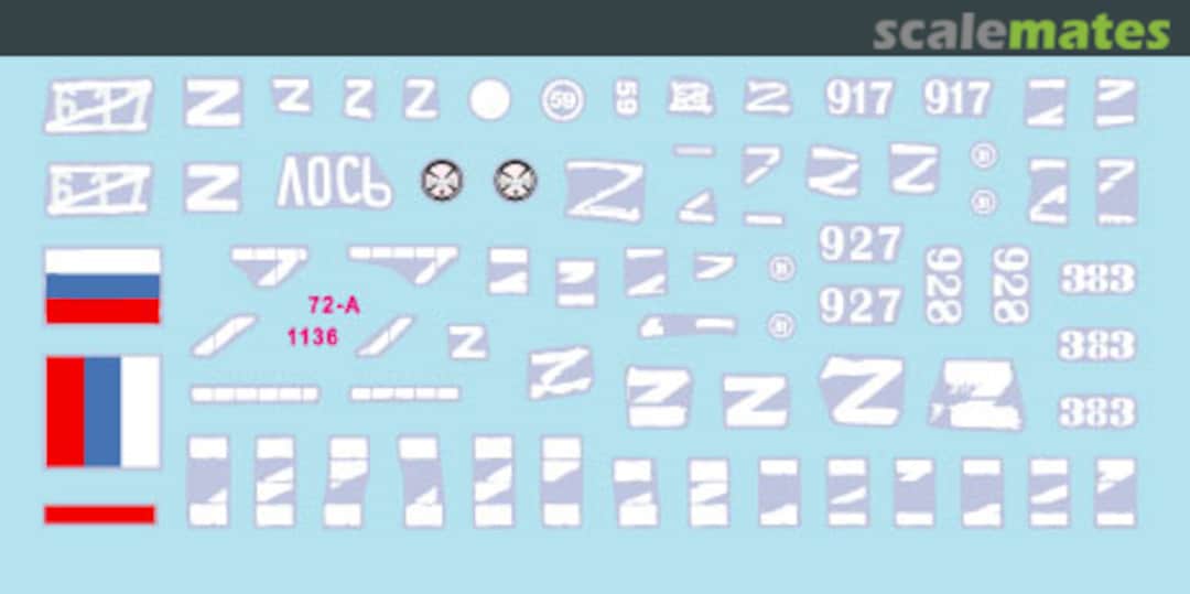 Contents War, conflicts and special operations in Ukraine Part 6 72-A1136 Star Decals Contents War, conflicts and special operations in Ukraine Part 6 72-A1136 Star Decals