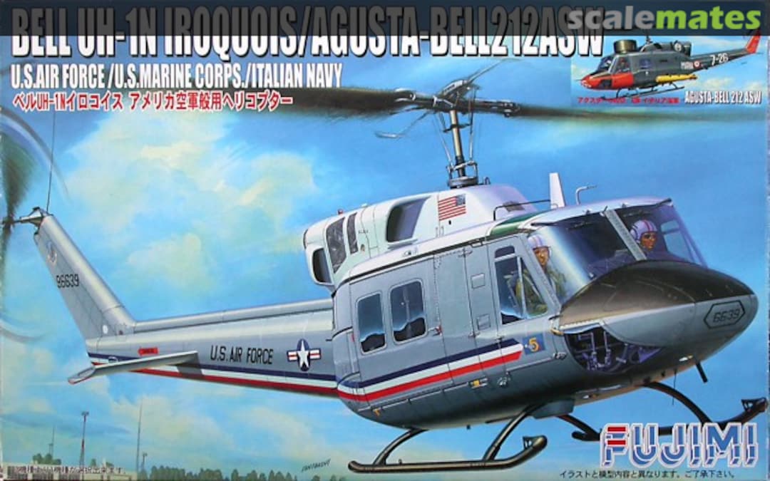 Boxart Bell UH-1N Iroquois / Agusta-Bell 212 ASW 27038 Fujimi Boxart Bell UH-1N Iroquois / Agusta-Bell 212 ASW 27038 Fujimi