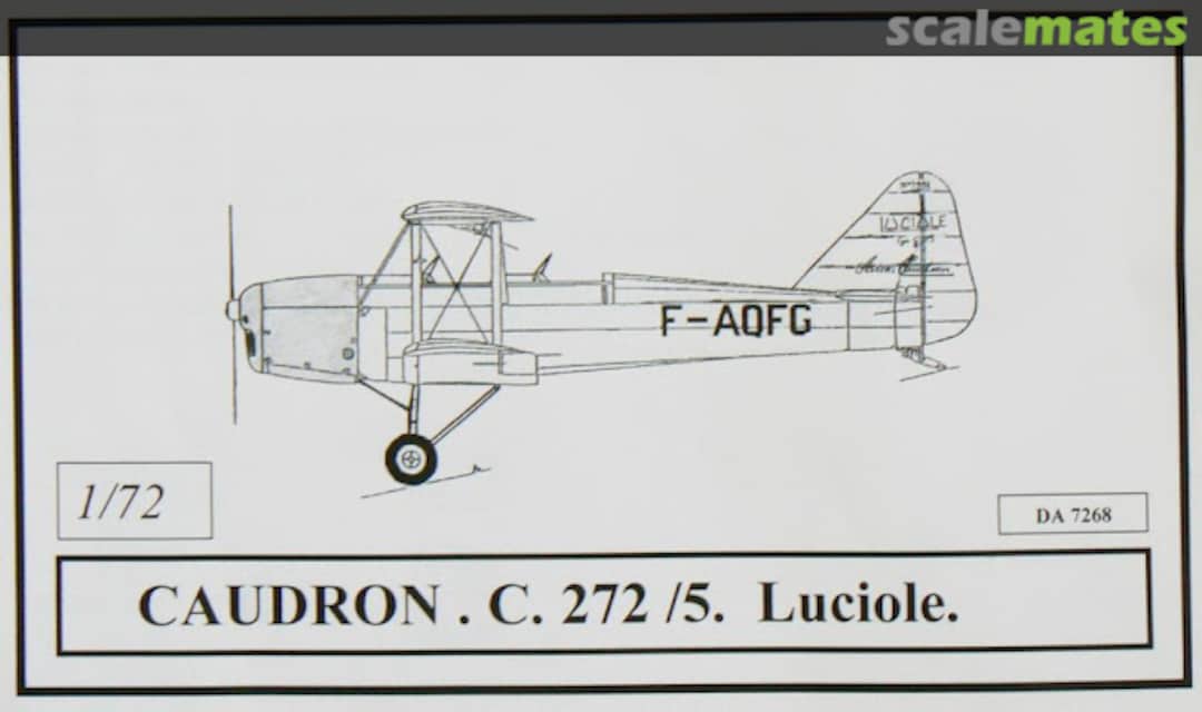Boxart Caudron C.272/5 Luciole DA 7268 Dujin