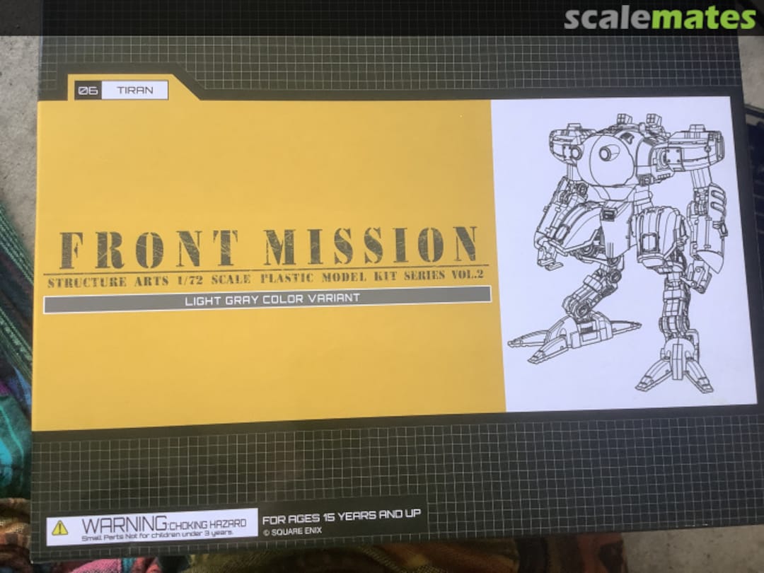 Boxart Front Mission Structure Arts Tiran Square Enix Boxart Front Mission Structure Arts Tiran Square Enix