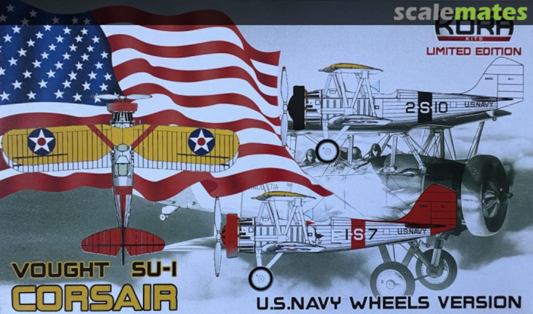 Boxart Vought SU-1 Corsair KPK72209 Kora Models
