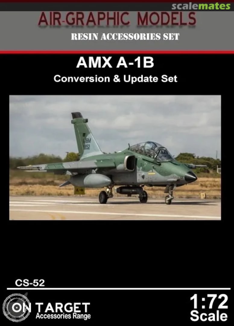 Boxart AMX A-1B conversion set CS-52 Air-Graphics Models Boxart AMX A-1B conversion set CS-52 Air-Graphics Models