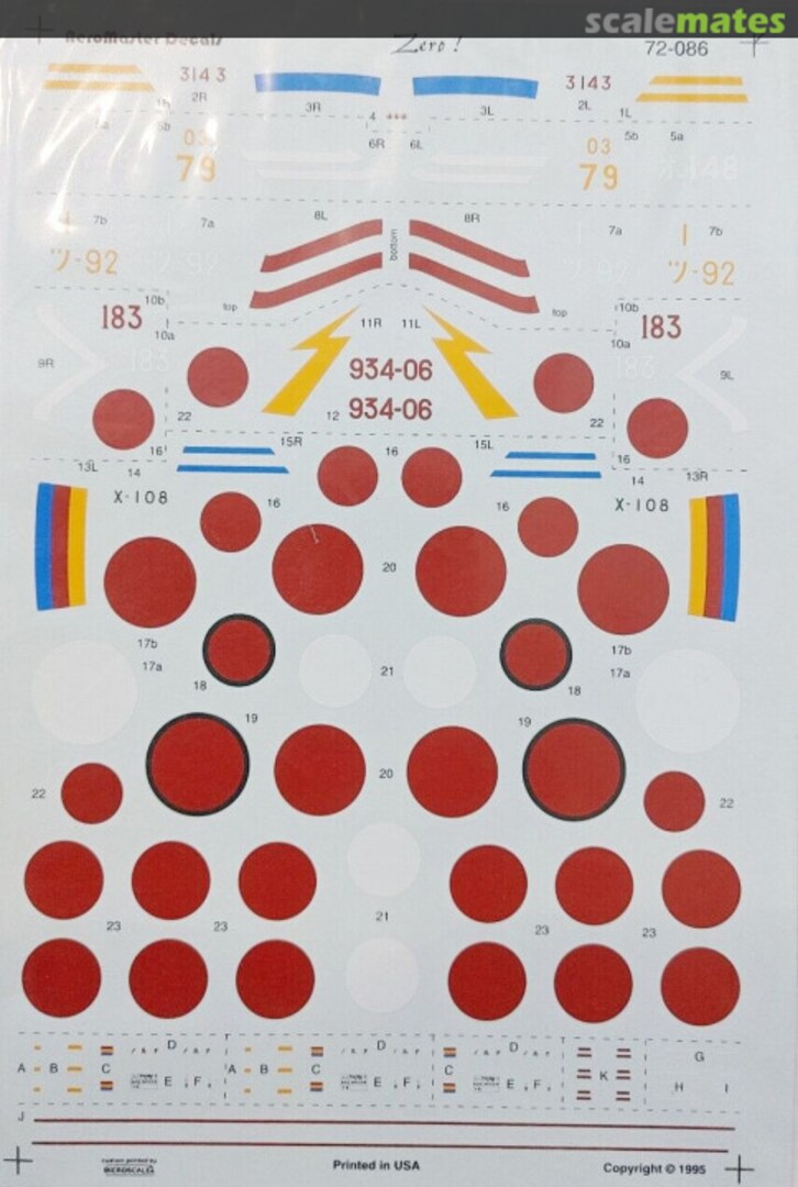 Boxart Zero! 72-086 AeroMaster Boxart Zero! 72-086 AeroMaster