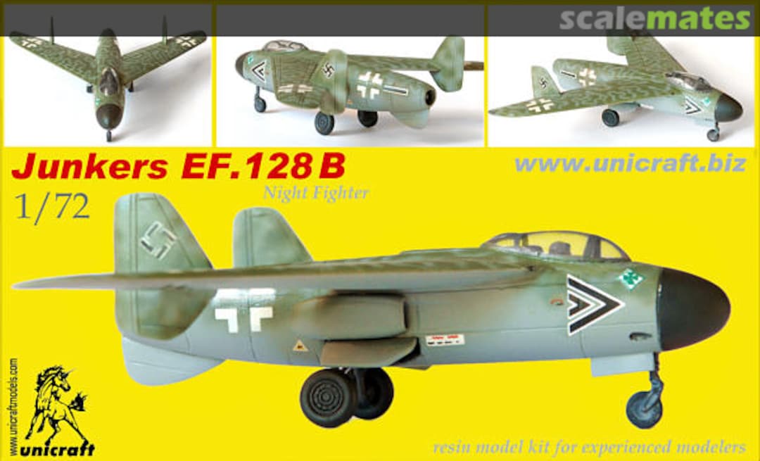 Boxart Junkers EF.128B UN 7208 Unicraft Models