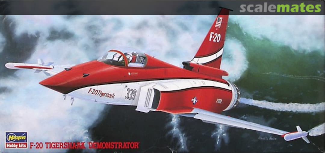 Boxart F-20 Tigershark `Demonstrator´ 02873 Hasegawa Boxart F-20 Tigershark `Demonstrator´ 02873 Hasegawa