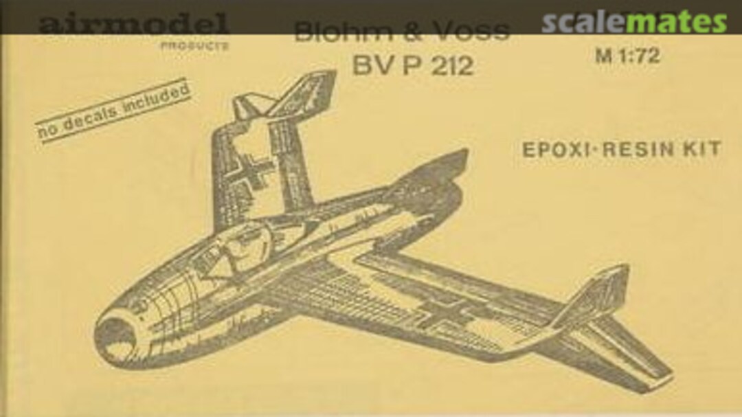 Boxart Blohm & Voss BV P 212 AM-2047 Airmodel Boxart Blohm & Voss BV P 212 AM-2047 Airmodel
